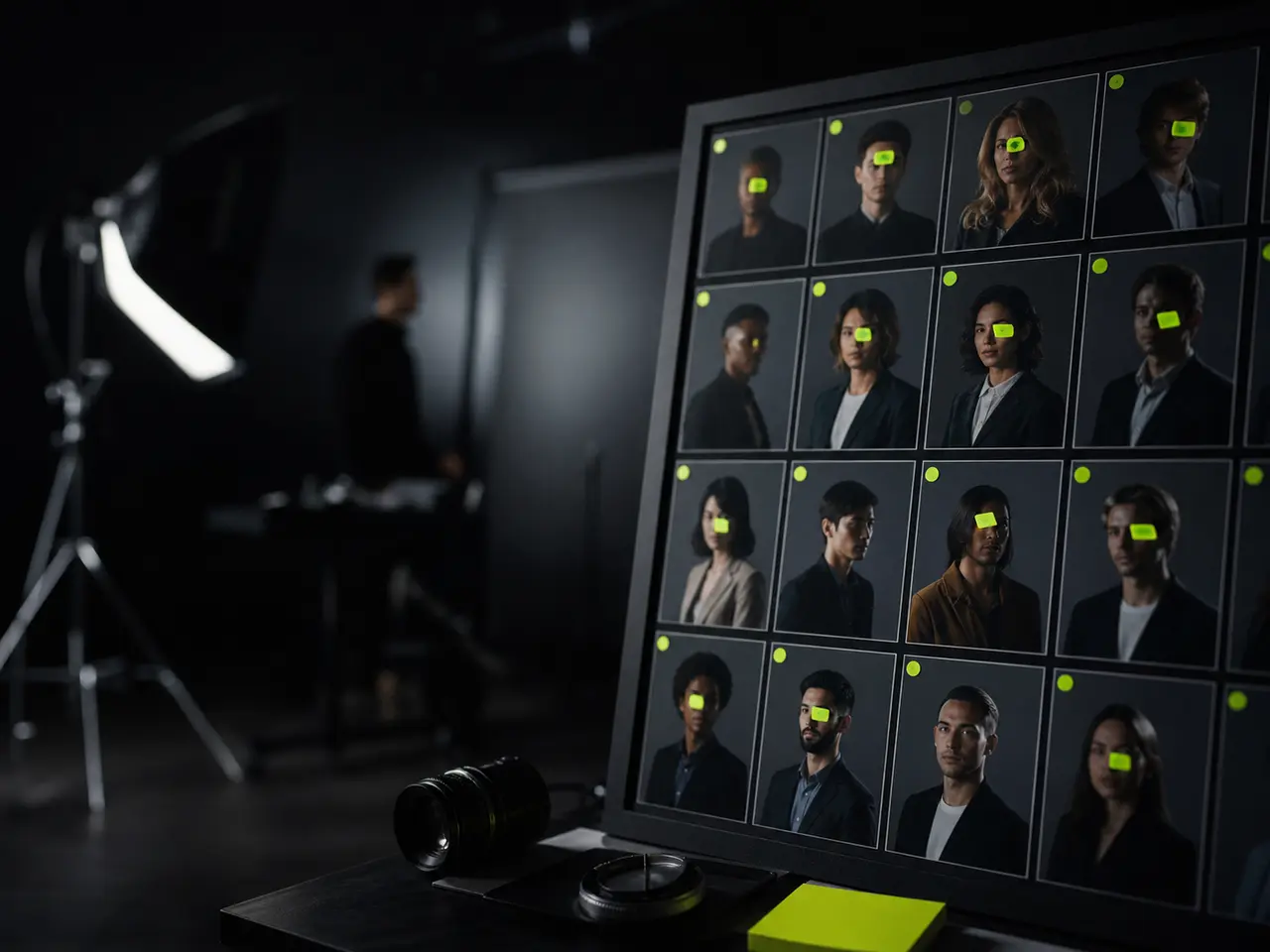 Corporate Team Headshots workflow