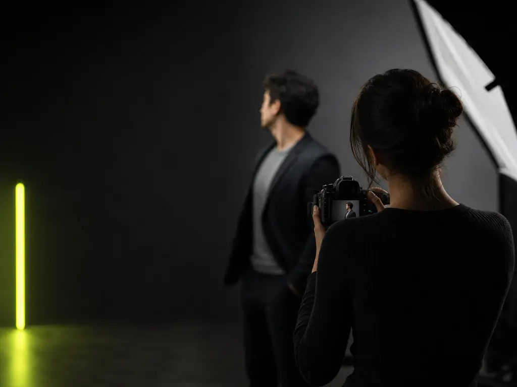 A consistent portrait capture standard for an enterprise headshot rollout