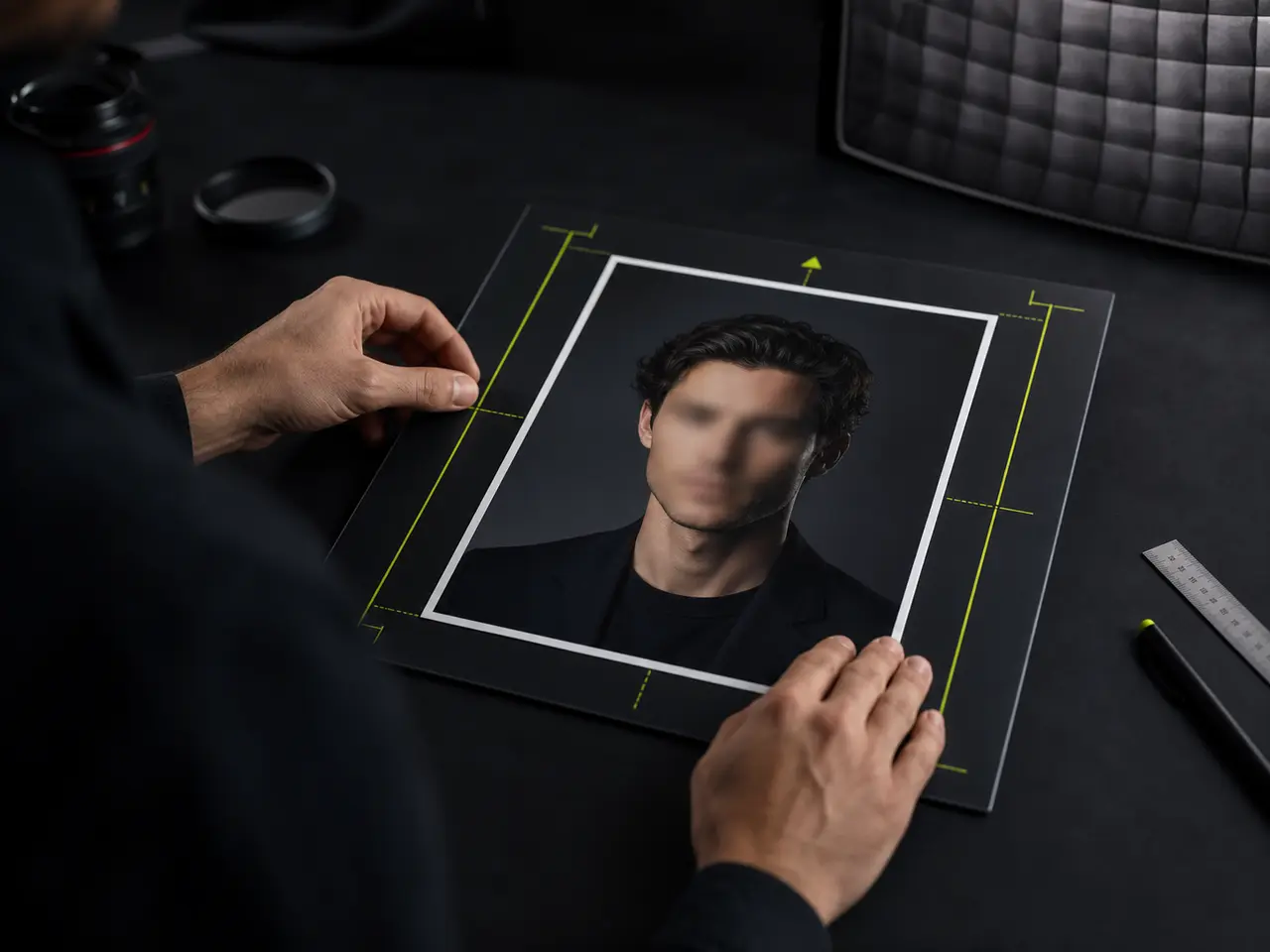 Passport & ID Photo Size Tool - Aligning Your Photo